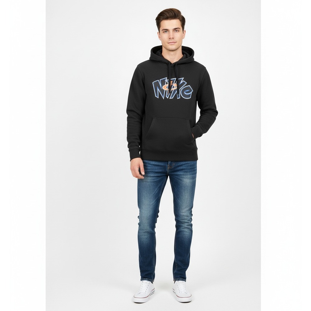 Nike Standard Issue Premium Basketball Hoodie Mens XL‎ Relaxed Retro Sweatshirt